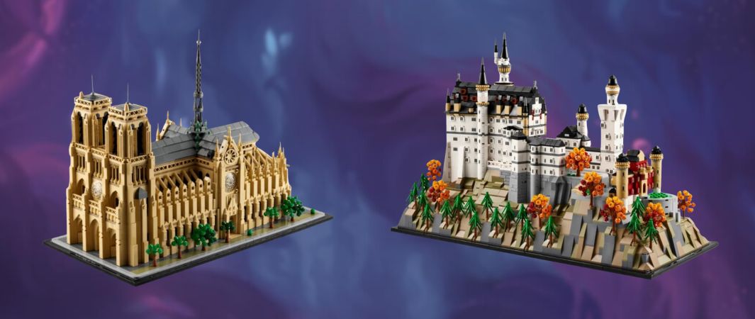 LEGO architecture postavené sety